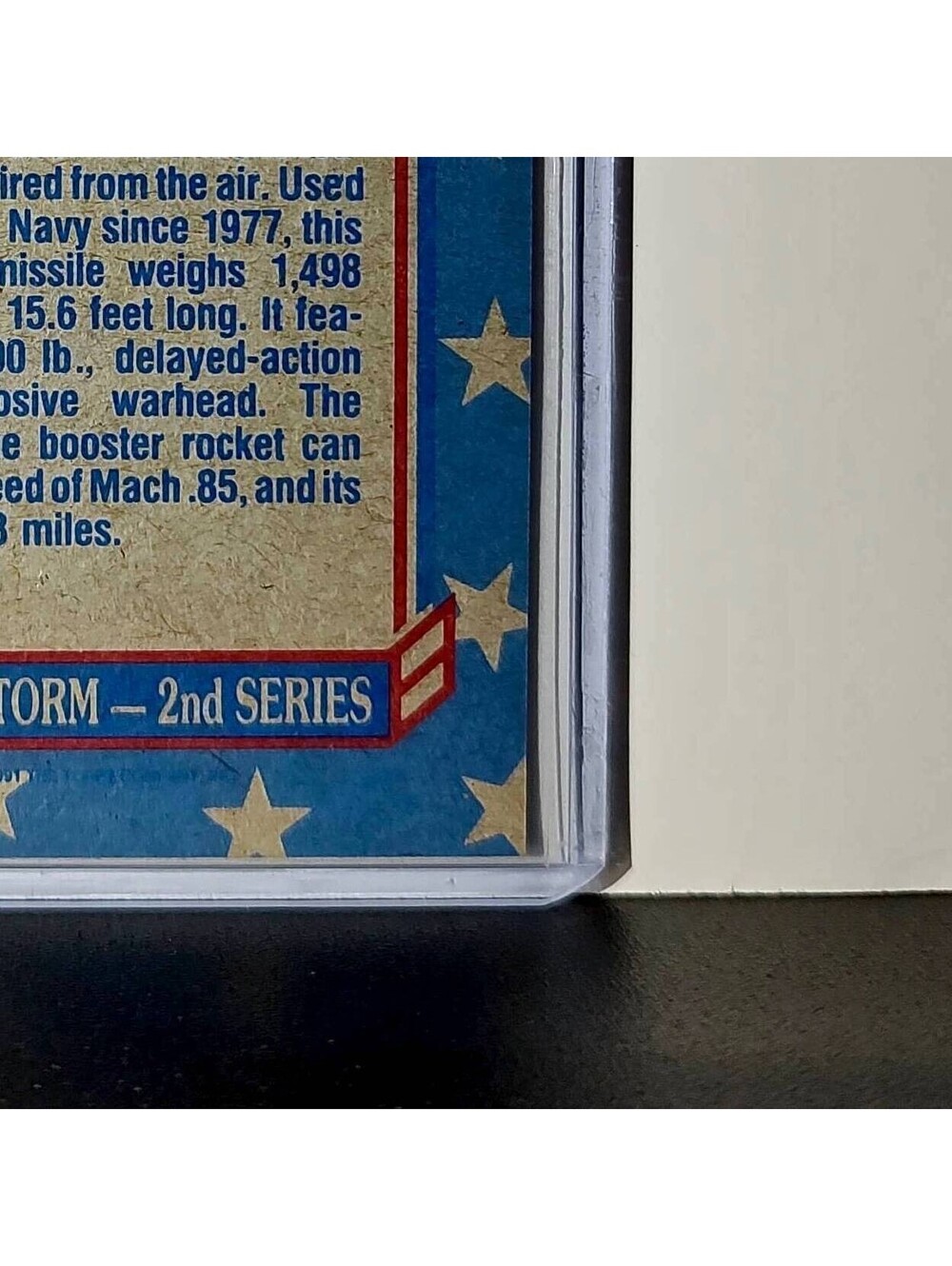 Harpoon Launch 1991 Topps Desert Storm #152 Card - Picture 10 of 10